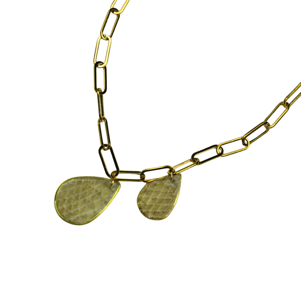 Snake $kin Necklace